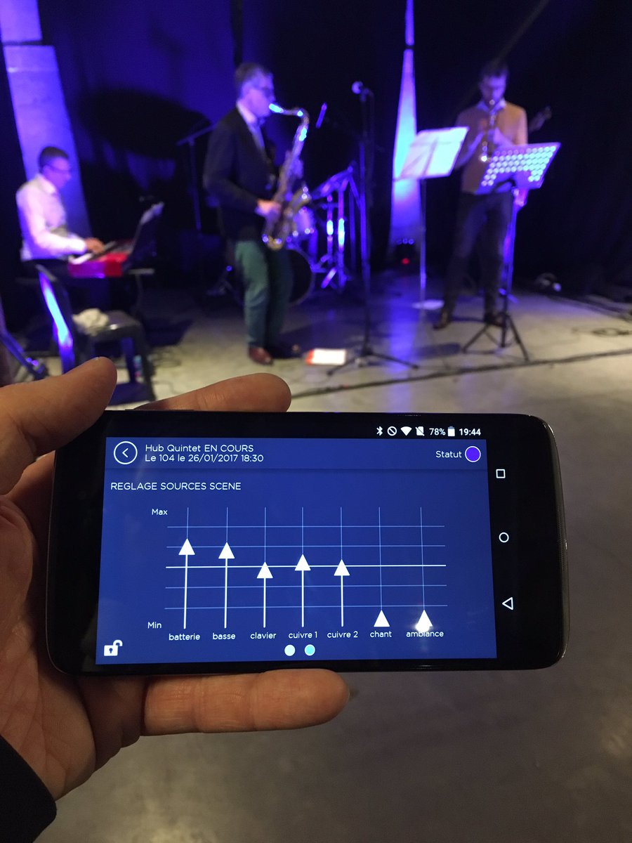 FredDeola's tweet photo. Et si vous aussi vous testiez la solution #AugmentedAcoustics ? Expérience musicale extraordinaire - Sublimer un concert ! @stephanieplasse https://t.co/OsKBzCFUoH