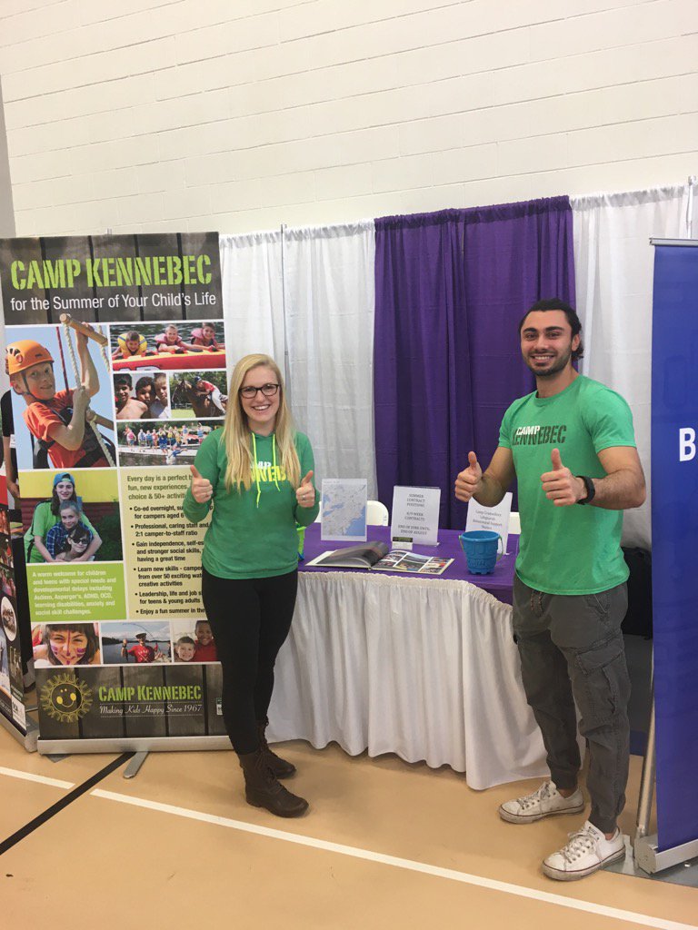 CampKennebec's tweet image. Who wouldn't want to work with these two in the great outdoors with amazing kids?! @westernu #hirewesternu