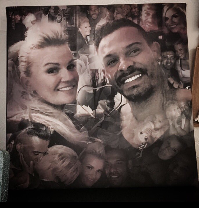 FirefliesTweet's tweet image. We loved making @KerryKatona7 her couples collage canvas with her lovely photos ❤️️ thank you so much. Now online for Valentine's Day 🤗❤️🍷