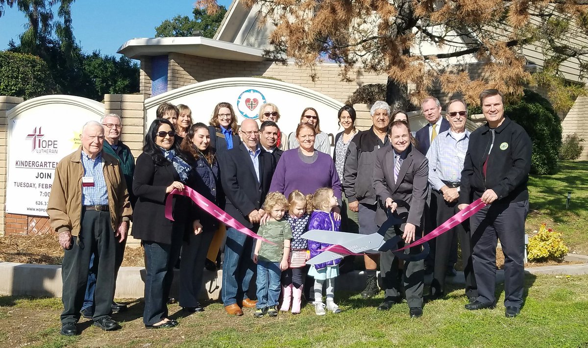 HopeGlendora's tweet photo. Celebrating @HopeGlendora providing education to the families of Glendora with a Ribbon Cutting! @glendorachamber @CityofGlendora https://t.co/DWqKgstF5O