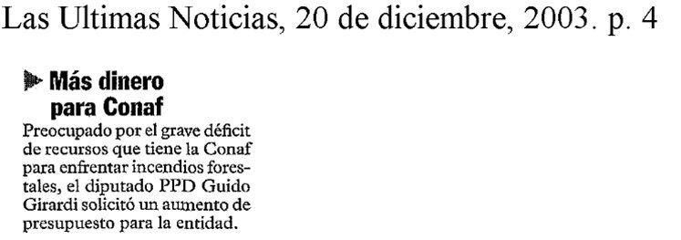 guidogirardi's tweet photo. Desde 2003 en adelante hemos propuesto aumento de recursos para #CONAF e institucionalidad a la altura en combate de incendios forestales. https://t.co/NYOBVGwKzH