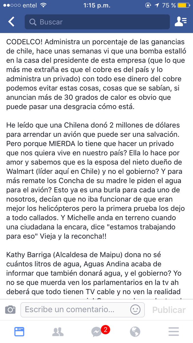 likkejennie_'s tweet photo. @mrs_carvalho  me paro y te aplaudo👏🏻👏🏻 #PrayForChile https://t.co/F2Xx4iQCp5