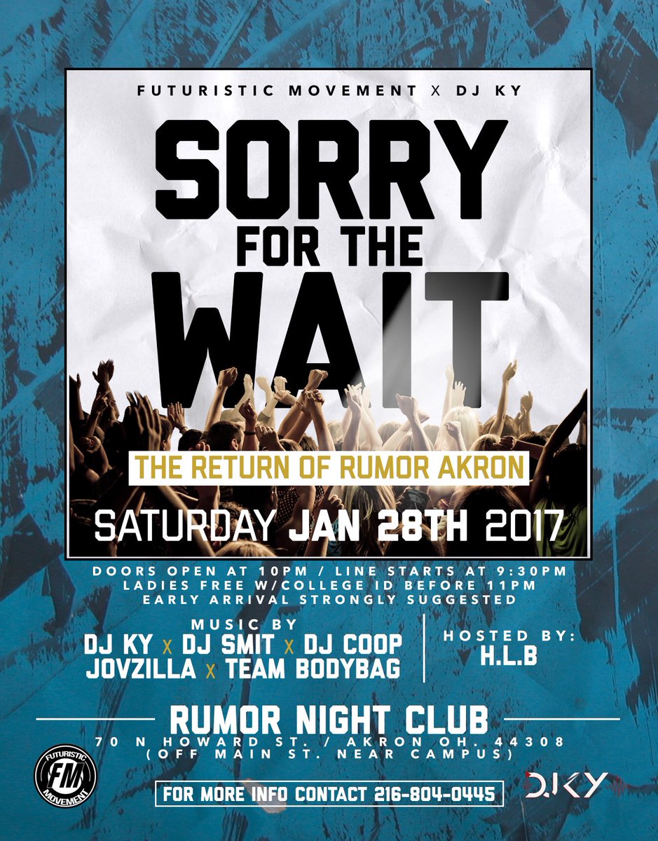 PartyWithFM's tweet photo. This Saturday Rumor going so crazy We back 🤗 #WeRunAkronMarket😉 #ReturnOfAkronSaturday #ReturnOfRumor https://t.co/trPwXiql1f