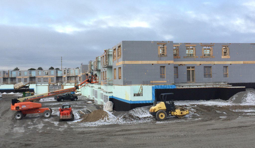 rawlings_rp's tweet photo. #nuduraicf #netzero 8 storey condo bldg in TO rising out of the ground. #buildwithstrength #fastformicf https://t.co/g0OtrvTiTG