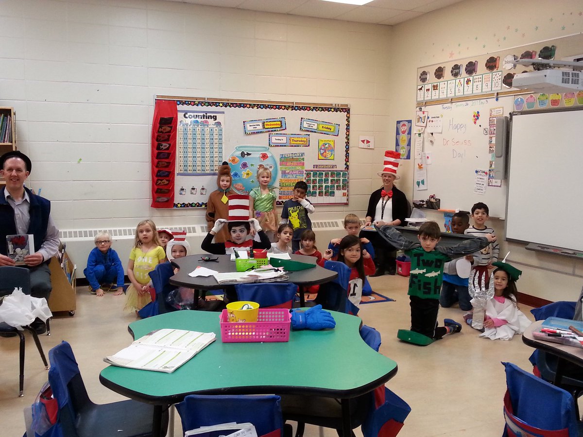 StDominic_LC's tweet photo. Seussians, Curious George and more! #StDliteracymonth https://t.co/FmSuIILVB0
