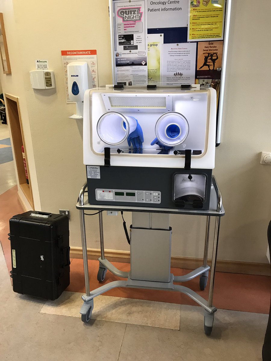 QuantumAirTech's tweet photo. Ready to install #xofigo #radium223 Isolator at Mid Western Hospital Limerick #bayer #prostatecancer https://t.co/9i0pElSuDg