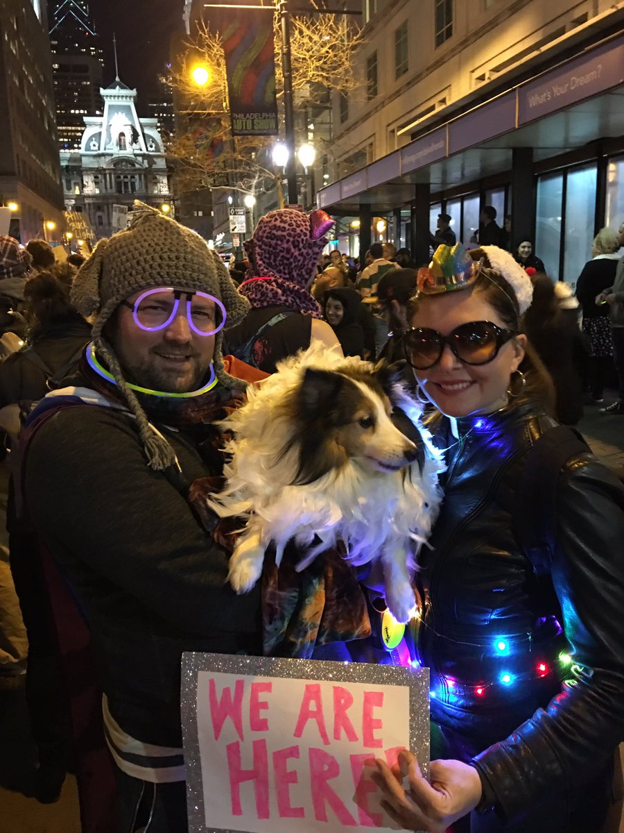 PHLanthropie's tweet photo. Fighting for our lives @CityofPhila #GOPRetreat #ResistanceInPhilly #saveACA #queerrager https://t.co/62PTUfkJeV