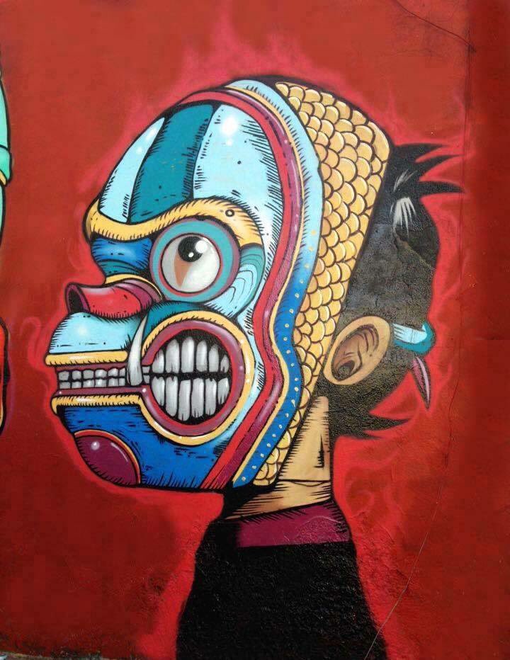 aemetrash's tweet photo. "Invocación "México 2016
#streetart #mural #streetartmexico #graffiti #wall #sk8 #painting #street https://t.co/F96XikjW5K