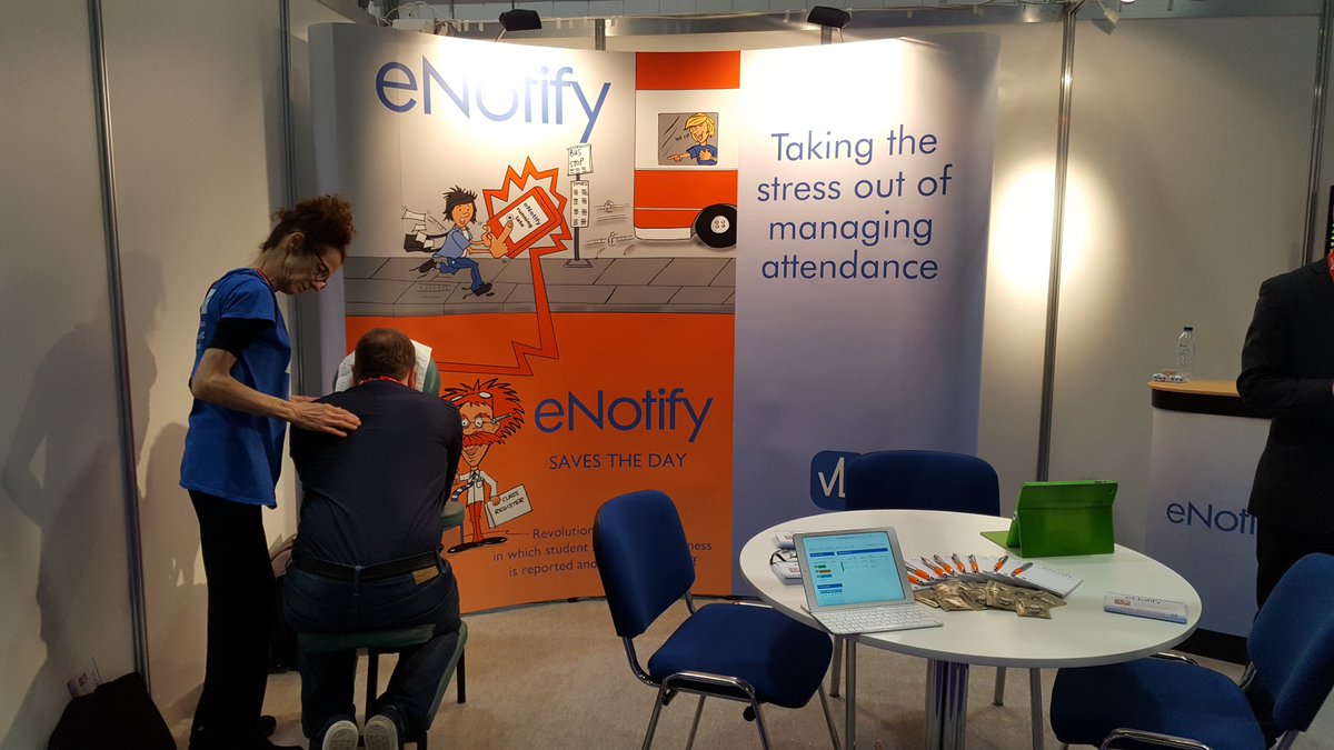 _eSpirALS's tweet image. Those free massages are proving popular at #Bett2017 Stand G96 from @VLESupport #eNotify
