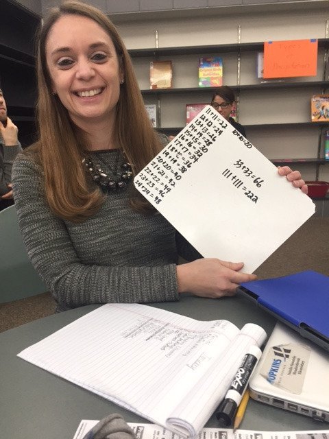 LThomas120's tweet photo. Caught our AP using Team-Pair-Solo at our training on using CLR in Math &amp; Science #hopdinaCLR #Royals https://t.co/045VMWuCRy