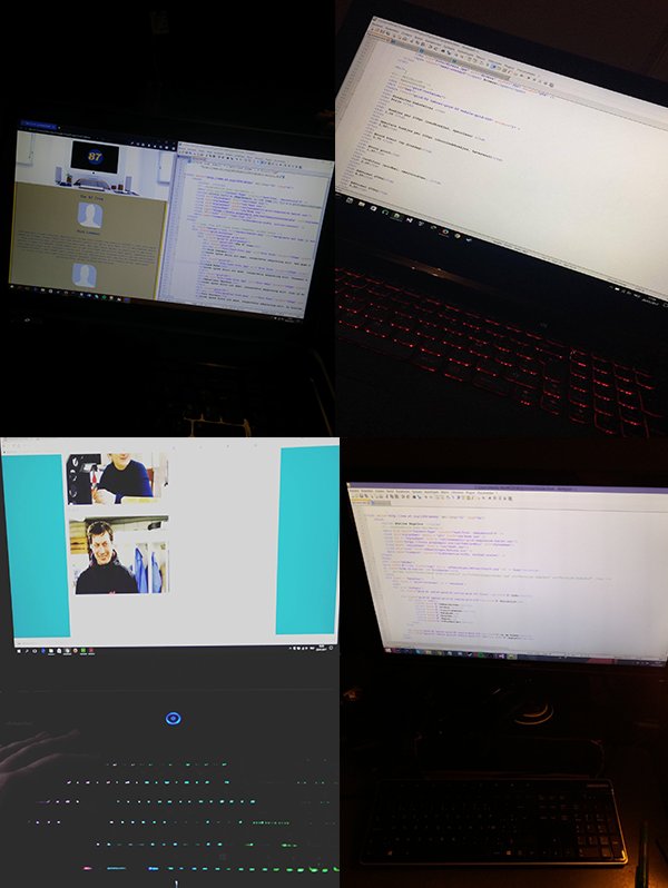 Nog even thuis werken. #thomasmore #itfactory #projectweek #the87 #thuiswerken