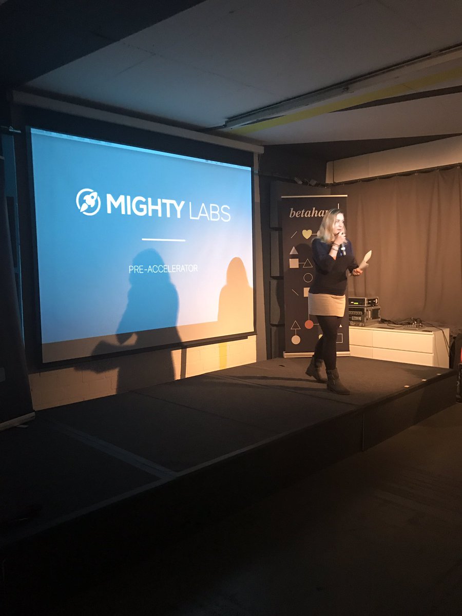 Mighty_Labs's tweet photo. Amazing Bianca MCing #mightypitch https://t.co/croGenPoR2
