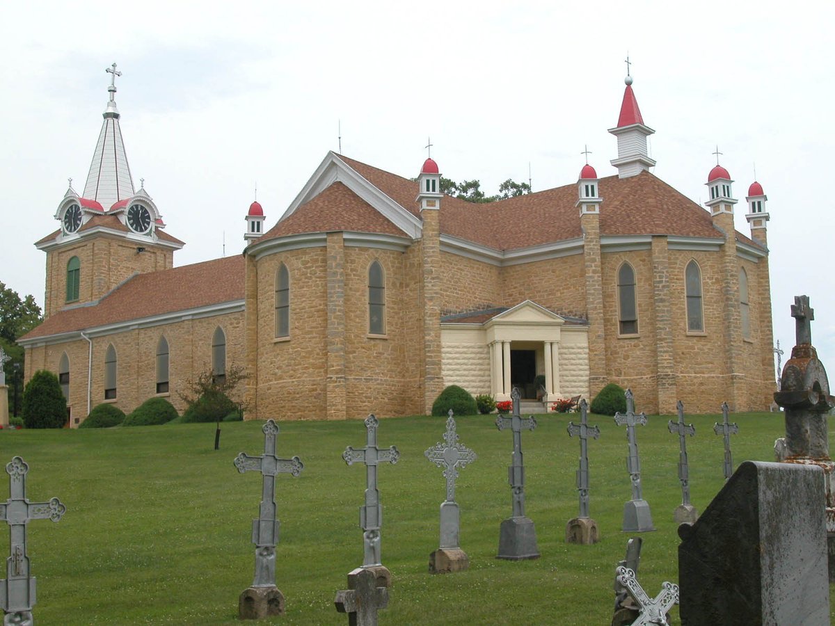 visitdecorah's tweet image. While in #visitspillville stop for a visit at St. Wenceslaus Church. #visitdecorah #MWTravel
