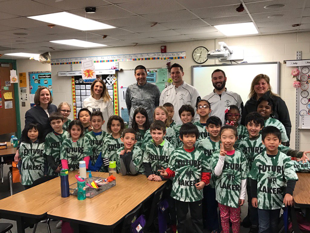 DrMHoffert's tweet photo. So much fun at Doherty! #futurelakers https://t.co/xkuyu7yX4J