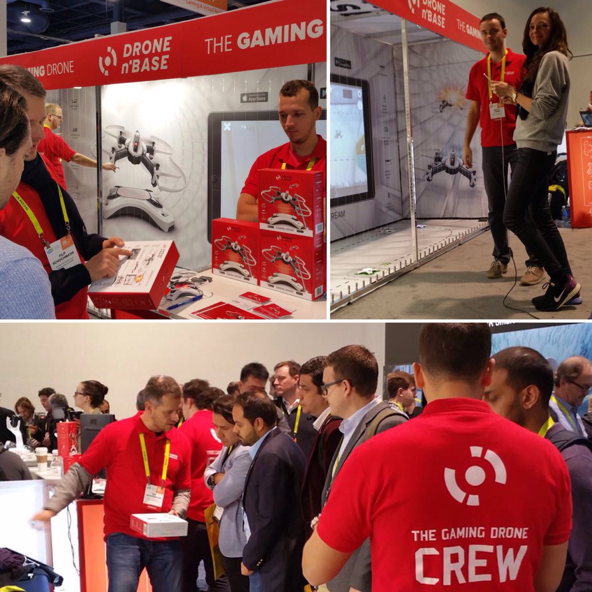 DronenBase's tweet photo. Great event at CES 2017! @DronenBase #dronenbase #drone #CES2017 #AugmentedReality https://t.co/wUSVmoImTG