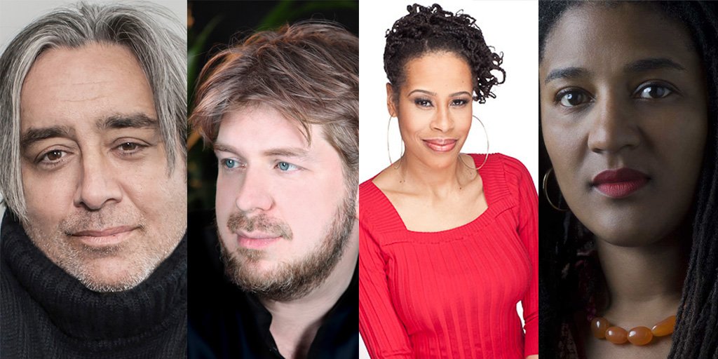 signatureinnyc's tweet photo. Just announced! @CookieRiverside, @dave_malloy, @domorisseau and @Lynnbrooklyn join our residency programs --> https://t.co/qAiFyMsu9k https://t.co/WhP0vNSTQe