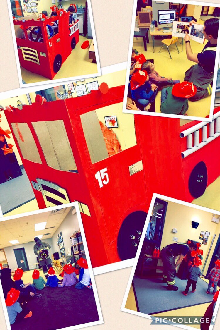 Mared88's tweet image. Power/Fire Investigation- We had a special visitor come to the @sunfloweroville to visit our class! #firetruck #firesaftey #reggioinspired