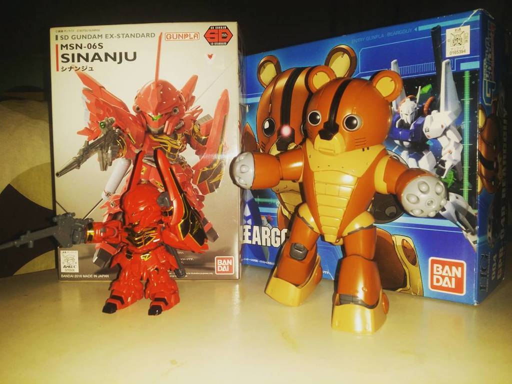 rizwanmatnawi's tweet photo. Yeaaaaa dah siap yg 2nd :d #sinanju #bearguy #newhobbymaybe https://t.co/0FObe4RMwx