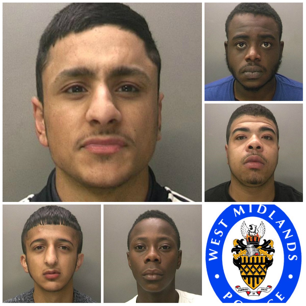 WMPolice's tweet photo. CSE ring smashed - five Coventry men jailed for 38 years today for rape, sexual assault and human trafficking https://t.co/Gu4eJwnyxK https://t.co/QB9RIiRWrT