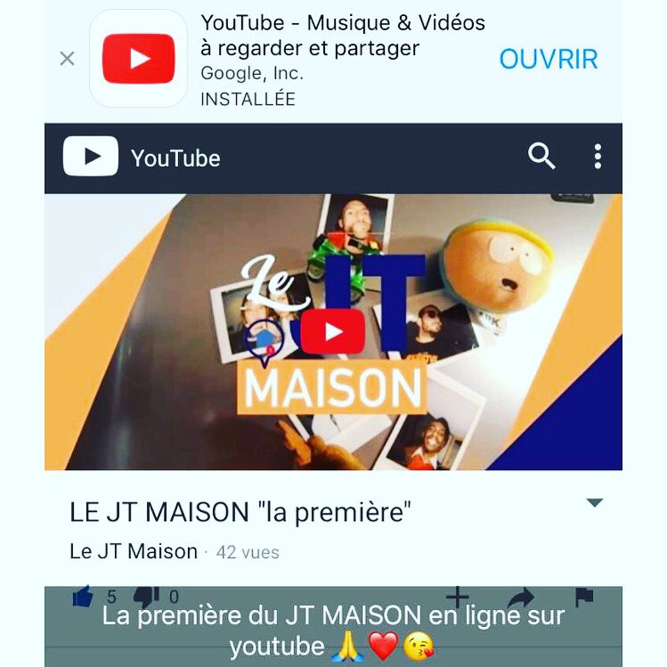 s14_s13's tweet photo. LE JT MAISON 🏡 rendez vous tous les mercredis 😘😘 @AnaisCSS7  @_jeffreak_ @BengousOueske @ichemBougheraba @JT_MAISON https://t.co/KgFsicsYEP