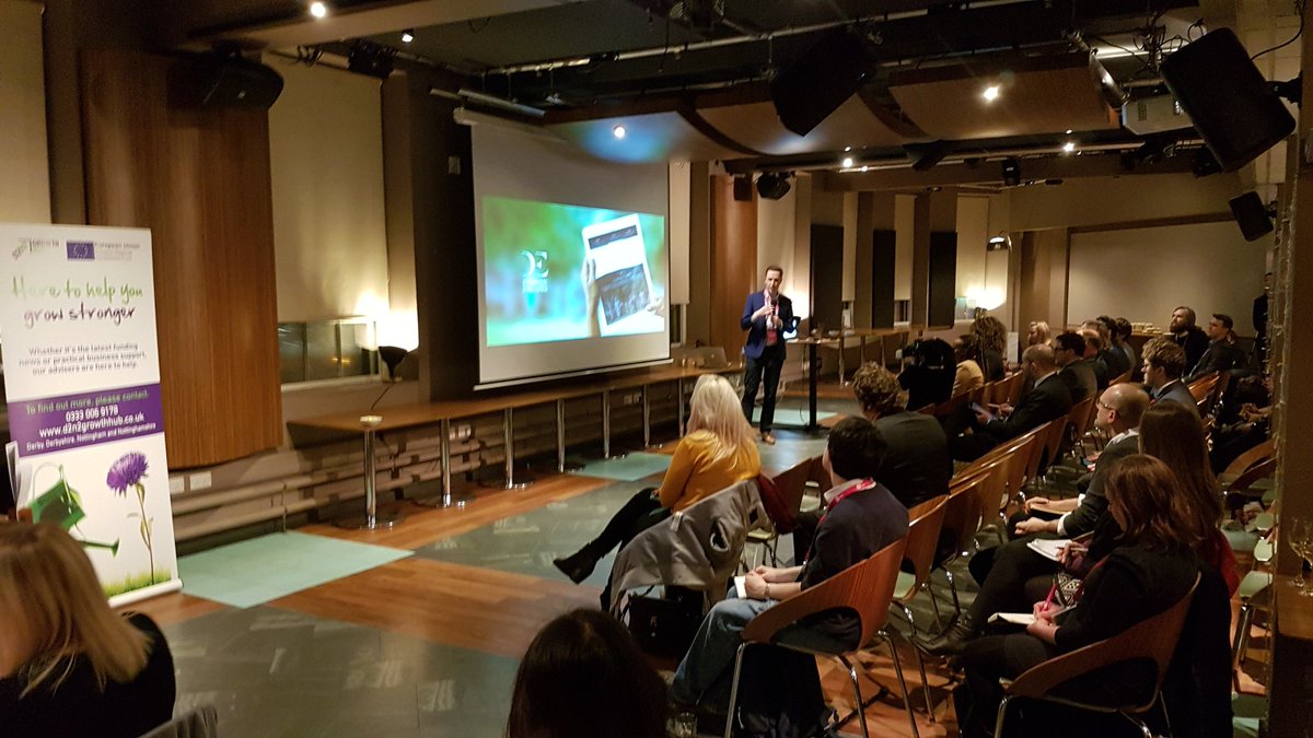 technottingham's tweet photo. Our founder @MrAndrew is presenting at @clickymedia's #googleatclicky event at @Antenna_UK tonight https://t.co/yNstzmRD37