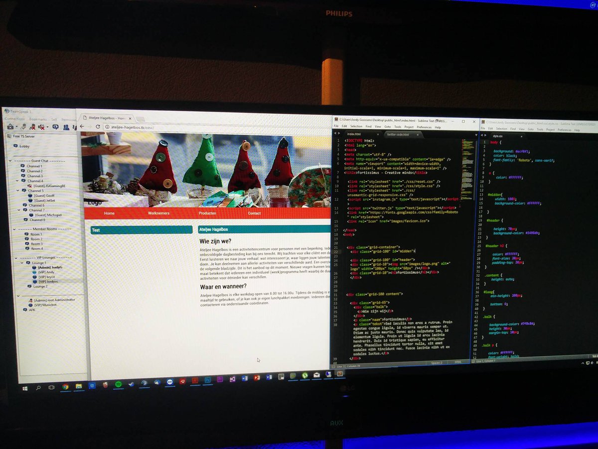 BryceDen's tweet photo. In de late uurtjes nog telewerken. #itfactory #Keuzeproject #ThomasMore https://t.co/tyukTGQ57n