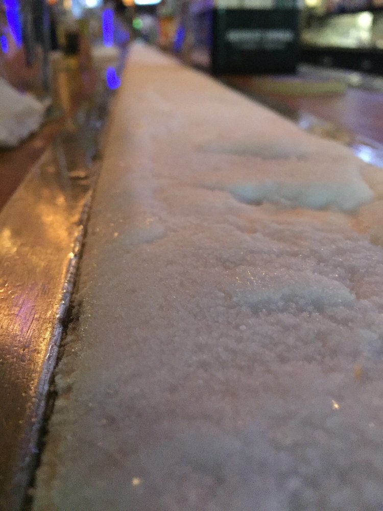 Only one ice rail in Manhattan and we got it! On 10th Ave Btwn 43rd &amp; 44th