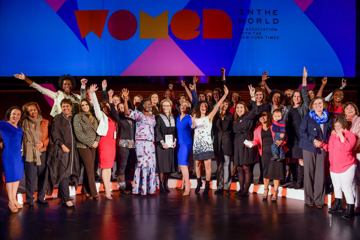 WomenintheWorld's tweet photo. See the world's most inspiring female leaders on one stage. Get your ticket to the @WomenintheWorld Summit today: https://t.co/gmOJz29Hu6 https://t.co/AUTycjIba2