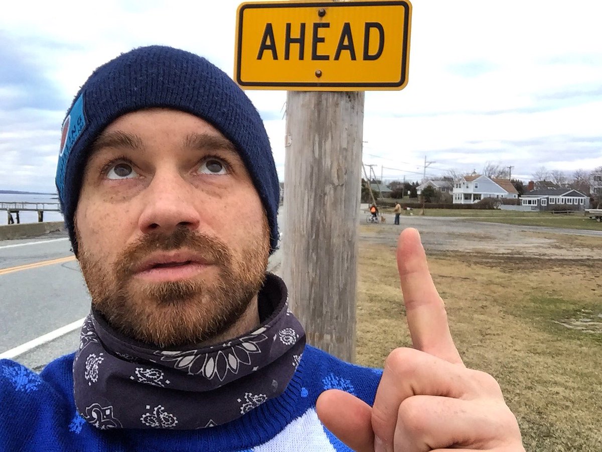 footinwithrpg's tweet photo. #ShareFunny - An actual sign in Little Compton. No idea what it means, but something is coming. Love, RPG https://t.co/5Ady1aiAbA