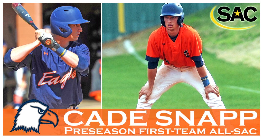 Give it up to <a href="/gooch_greer1/">Gooch Greer</a>, @RyanAddington30, @J_Rice21 and <a href="/LIL_SNAPPER_/">CADE SNAPP</a> for being All-SAC picks.

STORY: bit.ly/2j8Wqpy