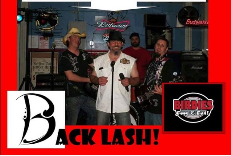 Backlash at Birdies 2 this Saturday! Everyone come out and party with us!