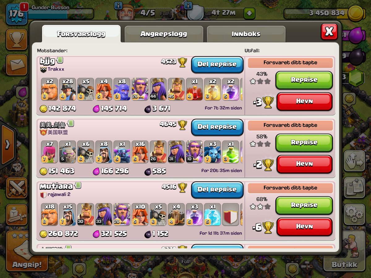 ClanLegacyWorld's tweet photo. Changed layout. Getting steamrolled by bowler-valkyrie-miners. Sighh #ClashOfClans #meta https://t.co/NhdkhrvUqB