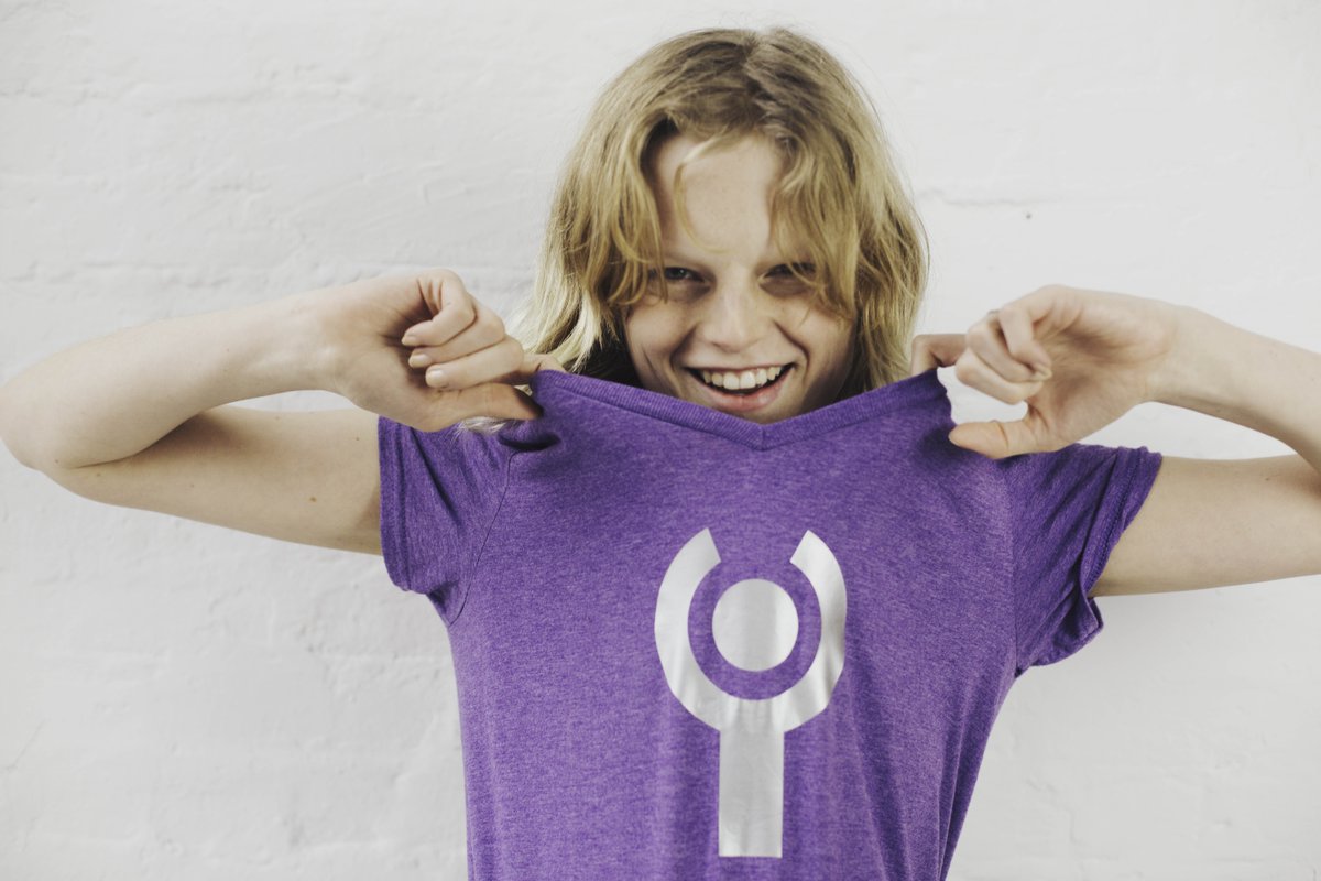 Support #Intersex Human Rights and get a shirt like model Hanne Gaby Odiele is wearing! It's a win-win!  ow.ly/ARzw308mog3