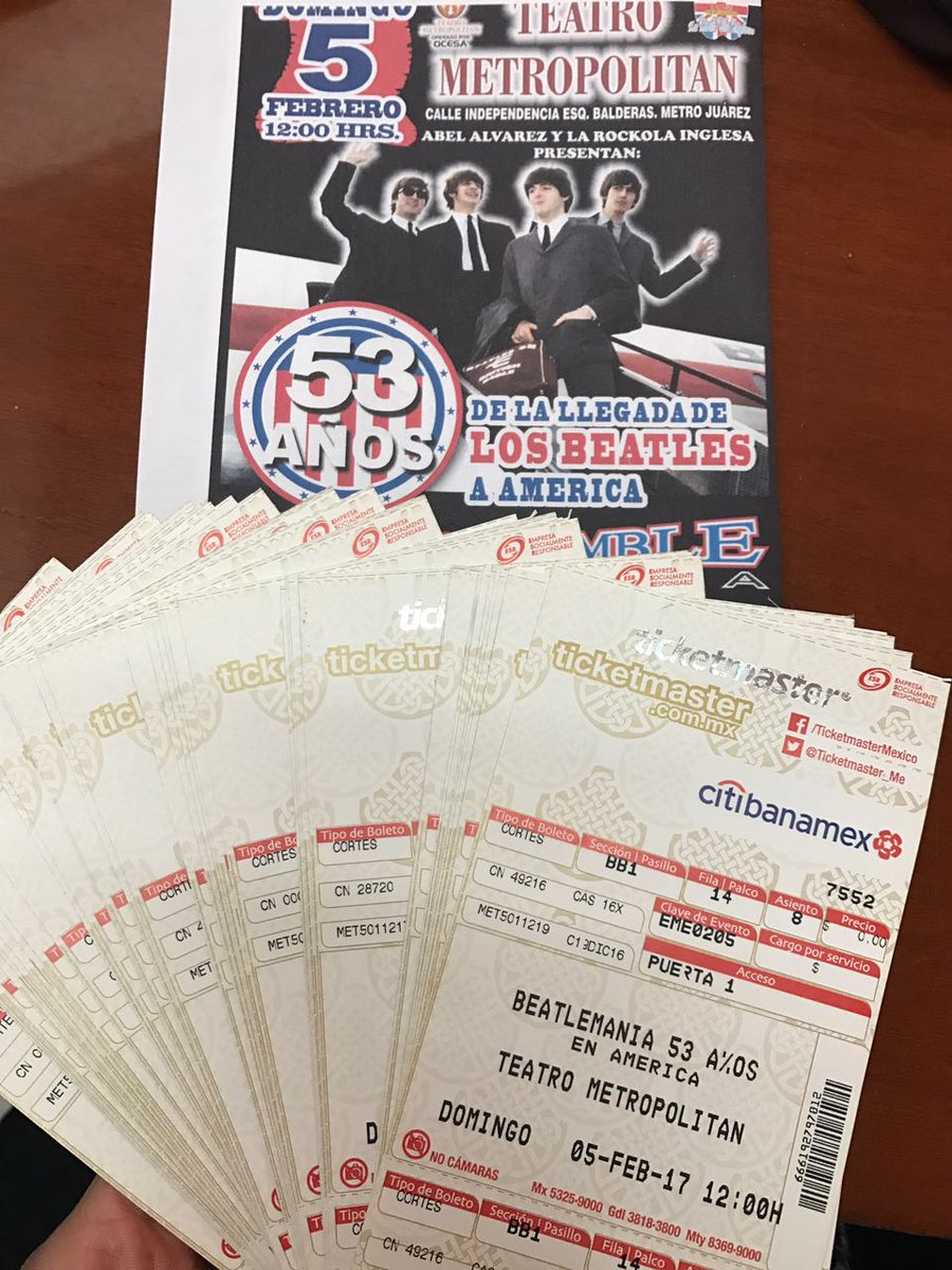 Extasis_Mexico's tweet photo. ¿Eres fan de @thebeatles? ¡Te llevamos a la Beatlemanía! ¡Escucha la hora del cuarteto de Liverpool por #Extasis1530AM y entérate como! https://t.co/ilcHbM9yay