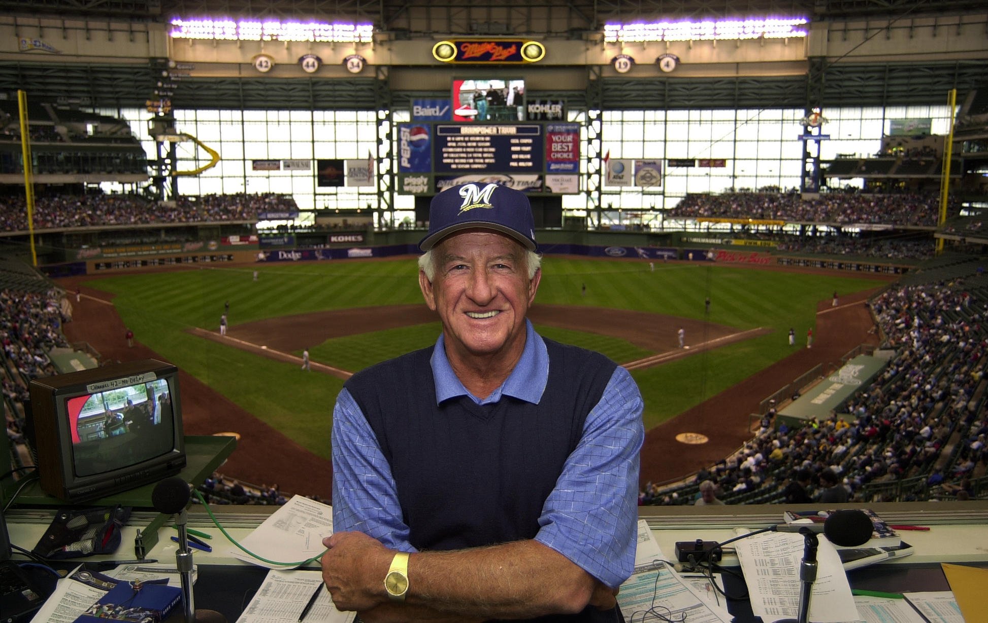 Happy birthday to Mr. Baseball, Bob Uecker!  