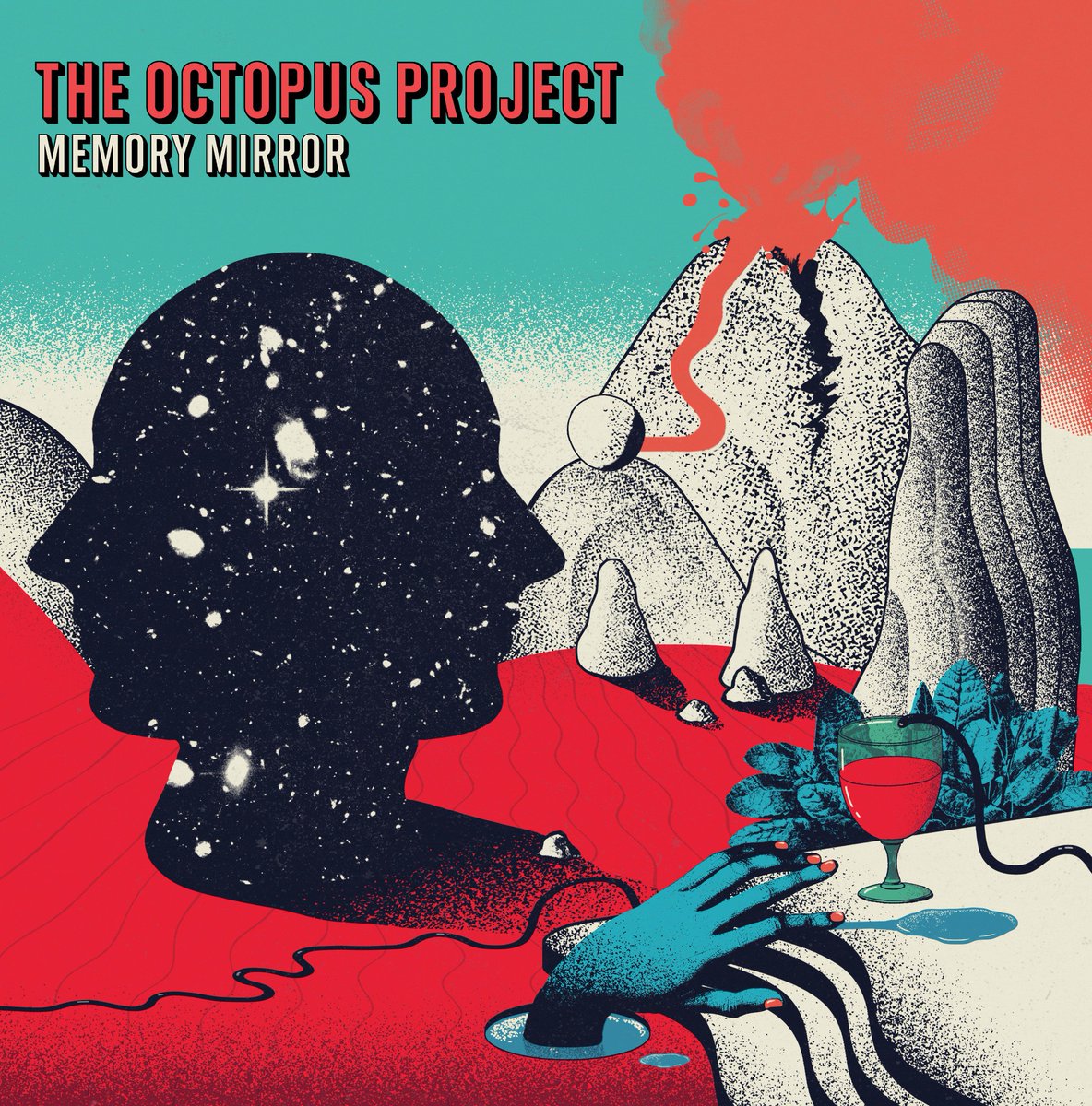 octopusproject's tweet photo. We have a new record!!! It's called 'Memory Mirror!' Stream first single, "Wrong Gong," at @brooklynvegan now! -- https://t.co/yDIJ1aPzNf https://t.co/jQd0ECnVoj