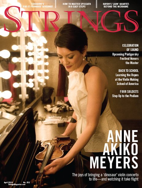 Globaltrennd's tweet photo. #FlashBack The beautiful and very talented violinist (one of my favorites) @anneakikomeyers #StringsMagazine https://t.co/GMRE7oz7PT