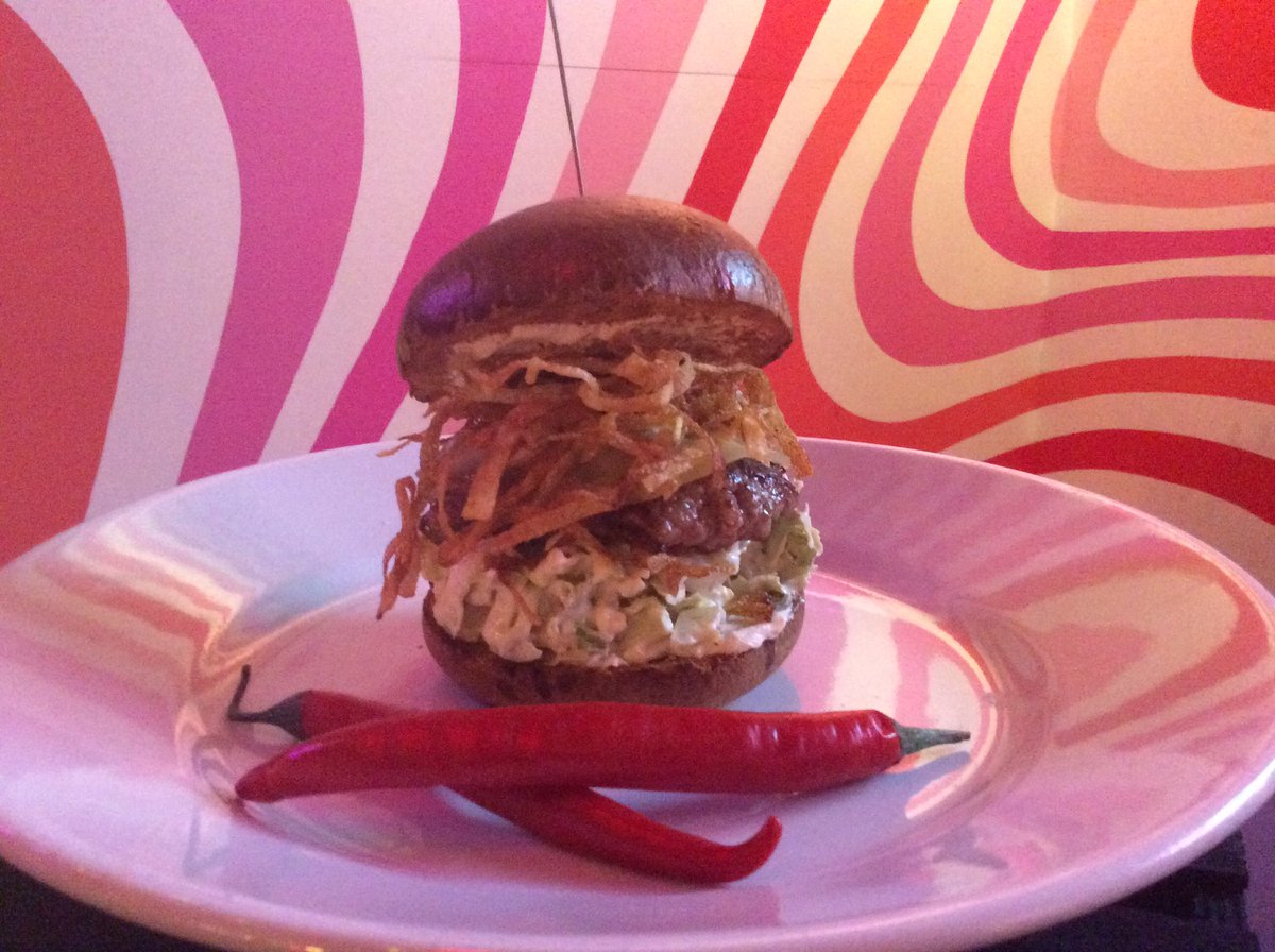 #Dinerama #foodporn keep yourself warm with the Spice Cream Duck Burger