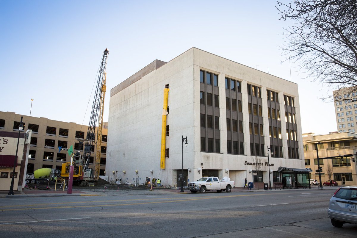 Downtown Wichita On Twitter Construction Is Underway At The