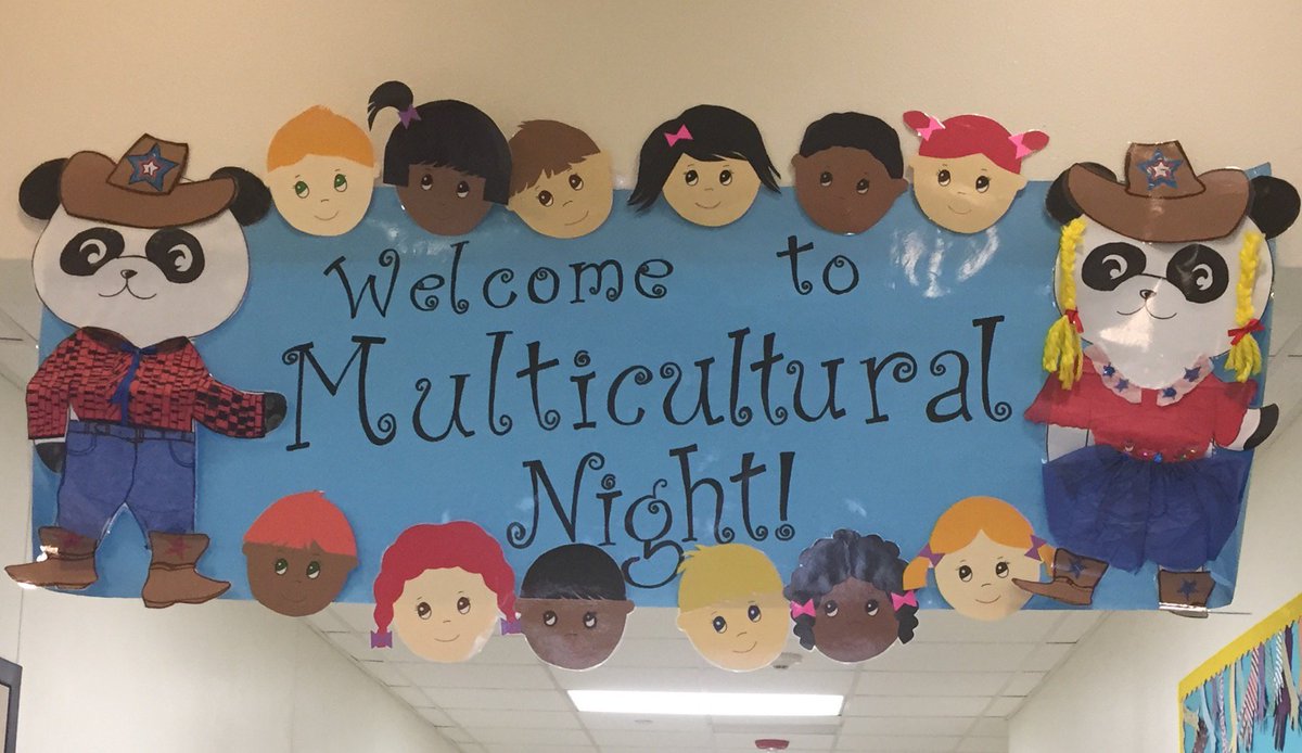 AmyPSmithPK's tweet photo. We are getting ready for our Multicultural Night tonight!  Can't wait to see all the students dressed in their native clothes.  So fun! https://t.co/lGKQFu8igm