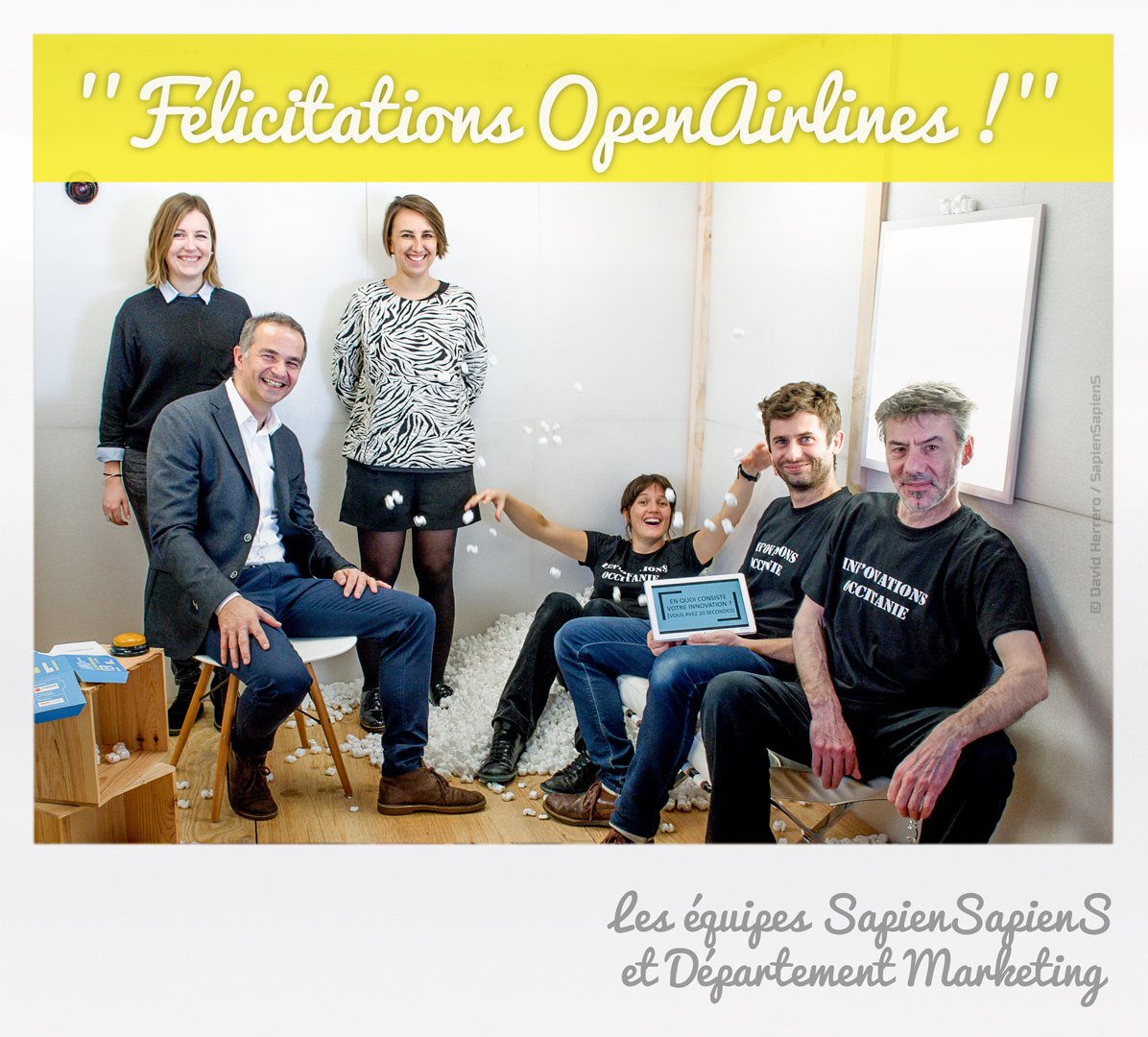 _SapienSapienS_'s tweet photo. @OpenAirlines remporte le prix Coup de cœur défi transition énergetique. Félicitations à vous ! #InnOvations2017 cc @Midinnov @Madeeli_ https://t.co/EokA461Xmz