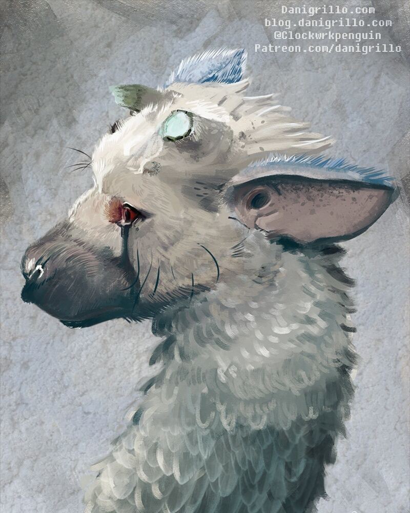 Trico from the Last Guardian Digital art : r/thelastguardian