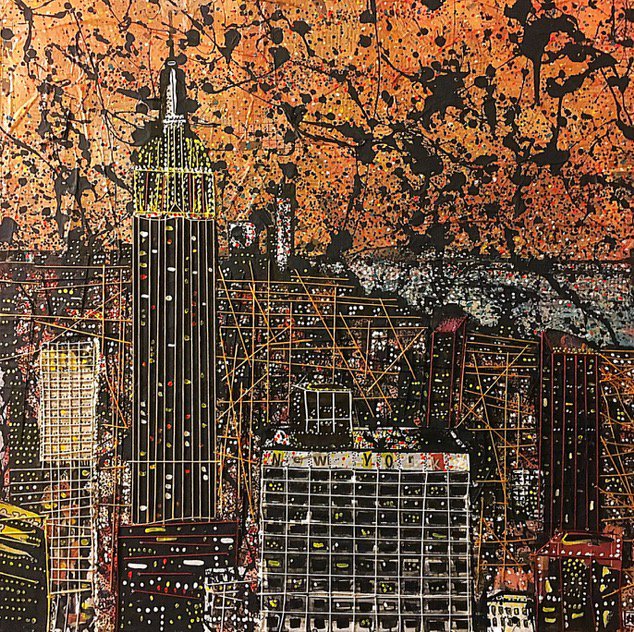 MHortonArt's tweet photo. "New York " by Heather Freitas. MIXED MEDIA,PAINTING. via @ArtLoupe. #CITYSCAPE #CONTEMPORARY #LANDSCAPE #MODERN  . https://t.co/6clBep19Y3