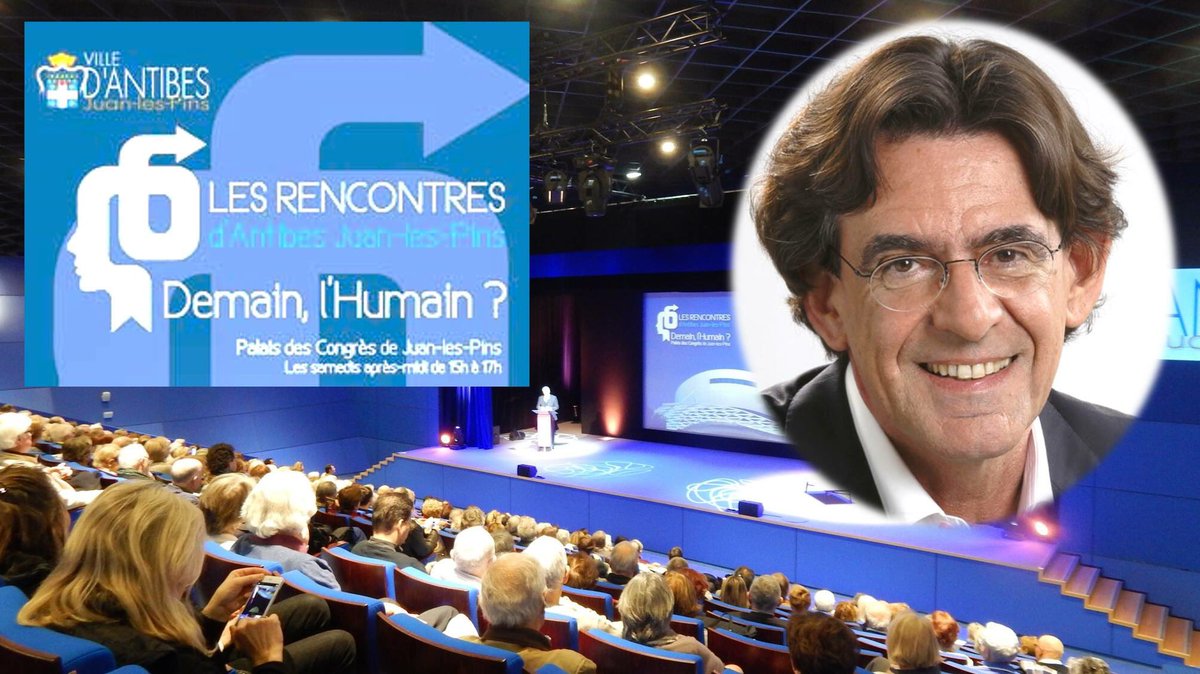 AlexndraBorchio's tweet photo. @FerryLuc invité de la Ville d'@antibes_jlp samedi à 15h Au @PDCdeJuan. Conférence : Demain, le transhumanisme ? #antibes #Cotedazurfrance https://t.co/HGldE4w9DM