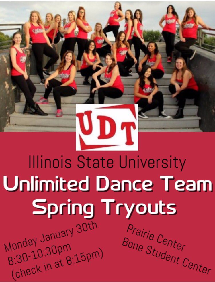 Looking to join a dance team for the spring semester? UDT is hosting our second tryouts of the season! Feel free to message us for more info