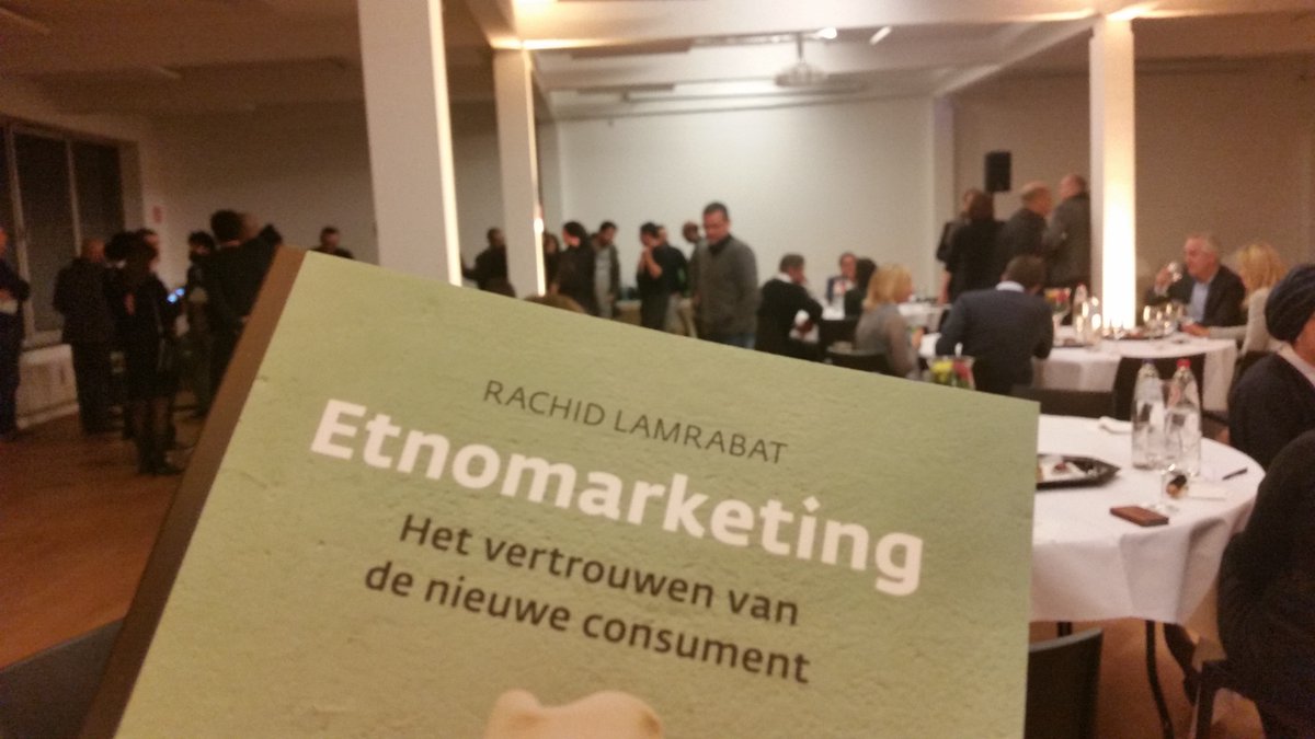 The trust of the new consumer. Presentation of <a href="/RachidLamrabat/">Rachid Lamrabat رشيد</a> s book #Etnomarketing with @jancallebaut1, <a href="/peterdecuypere/">peter decuypere</a> and @coenvas