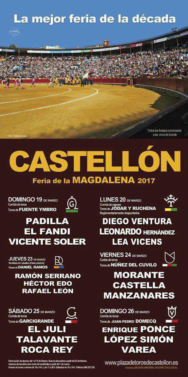tauraula's tweet photo. Feria de la Magdalena #Castellon https://t.co/5DZwNB6J3M