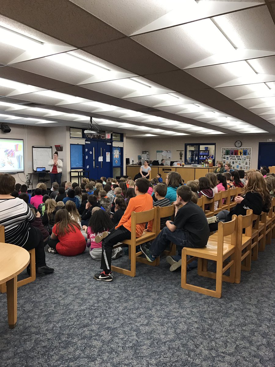 wcr2west's tweet photo. Intercounty Electric presenting at West today. #wildcatpride https://t.co/UiSPXRufBt
