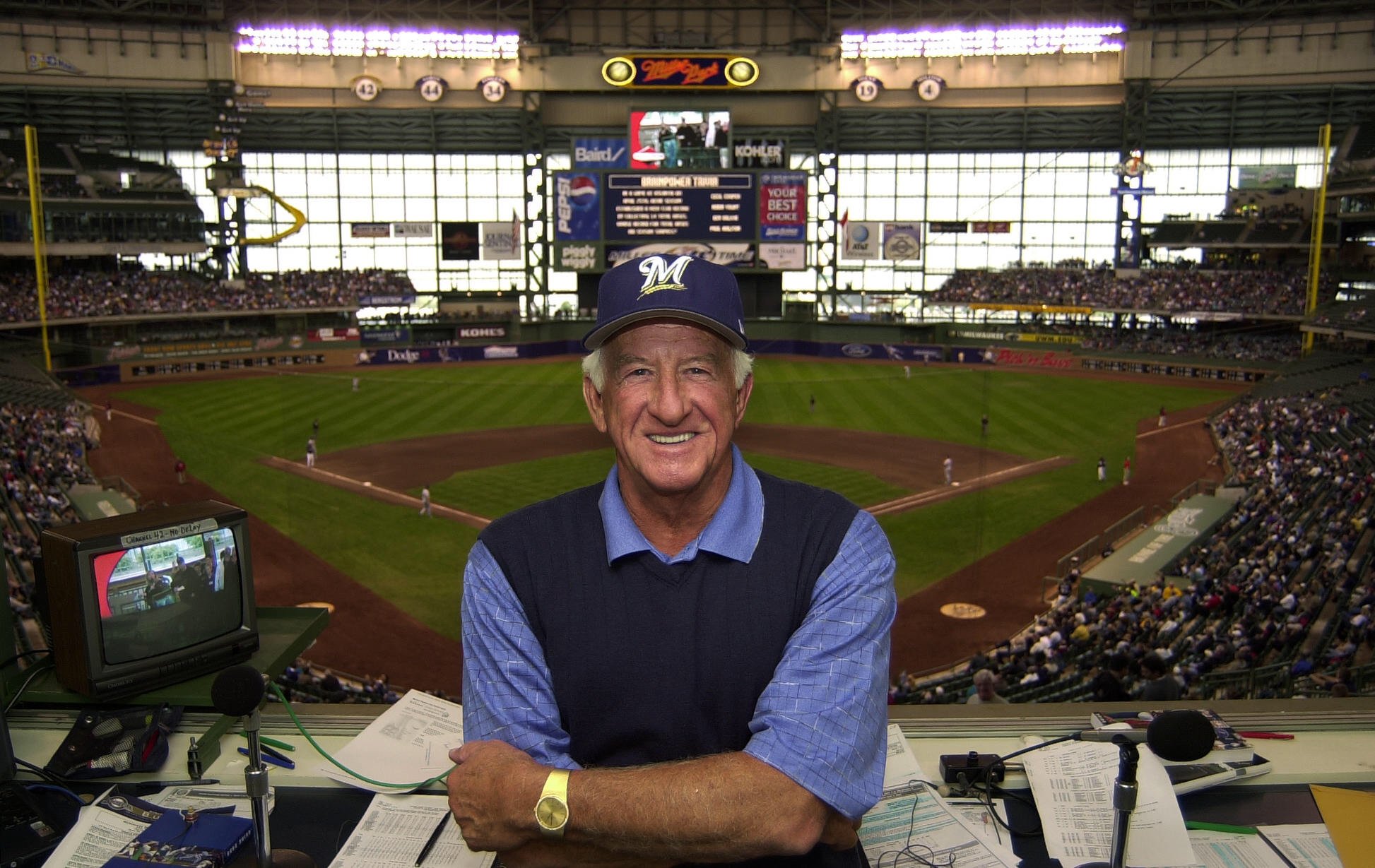 Happy birthday to legendary broadcaster Bob Uecker! 