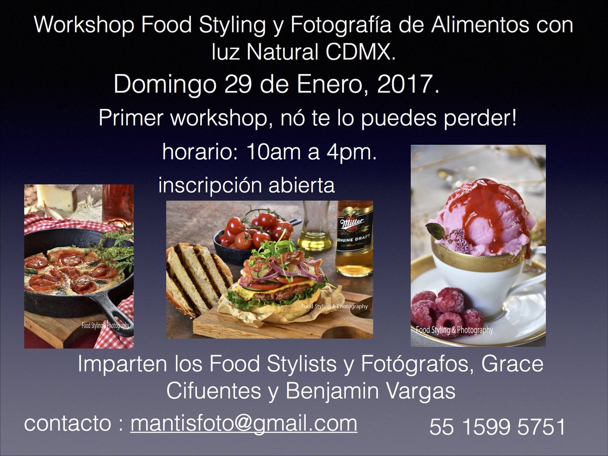 grace_gracearte's tweet photo. #workshop #food #styling #photography #naturallight#CDMX#AlvaroObregón#Domingo 29 #Enero2017 #mantisfoto@gmail.com#gracecifuentes https://t.co/2qjCLBPc4s